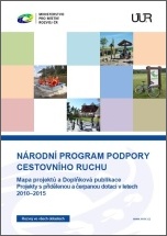 Národní program podpory cestovního ruchu – Mapa projektů a Doplňková publikace – Dotace 2010–2015