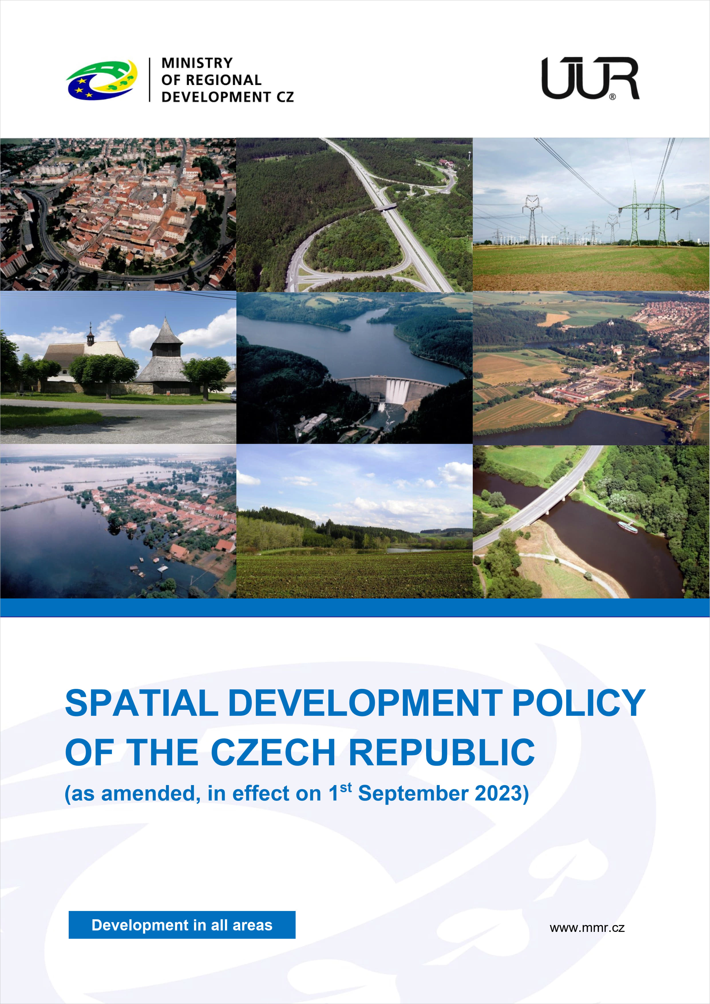 Spatial Development Policy of the Czech Republic (as amended, in effect on 1st September 2023) – neaktuální